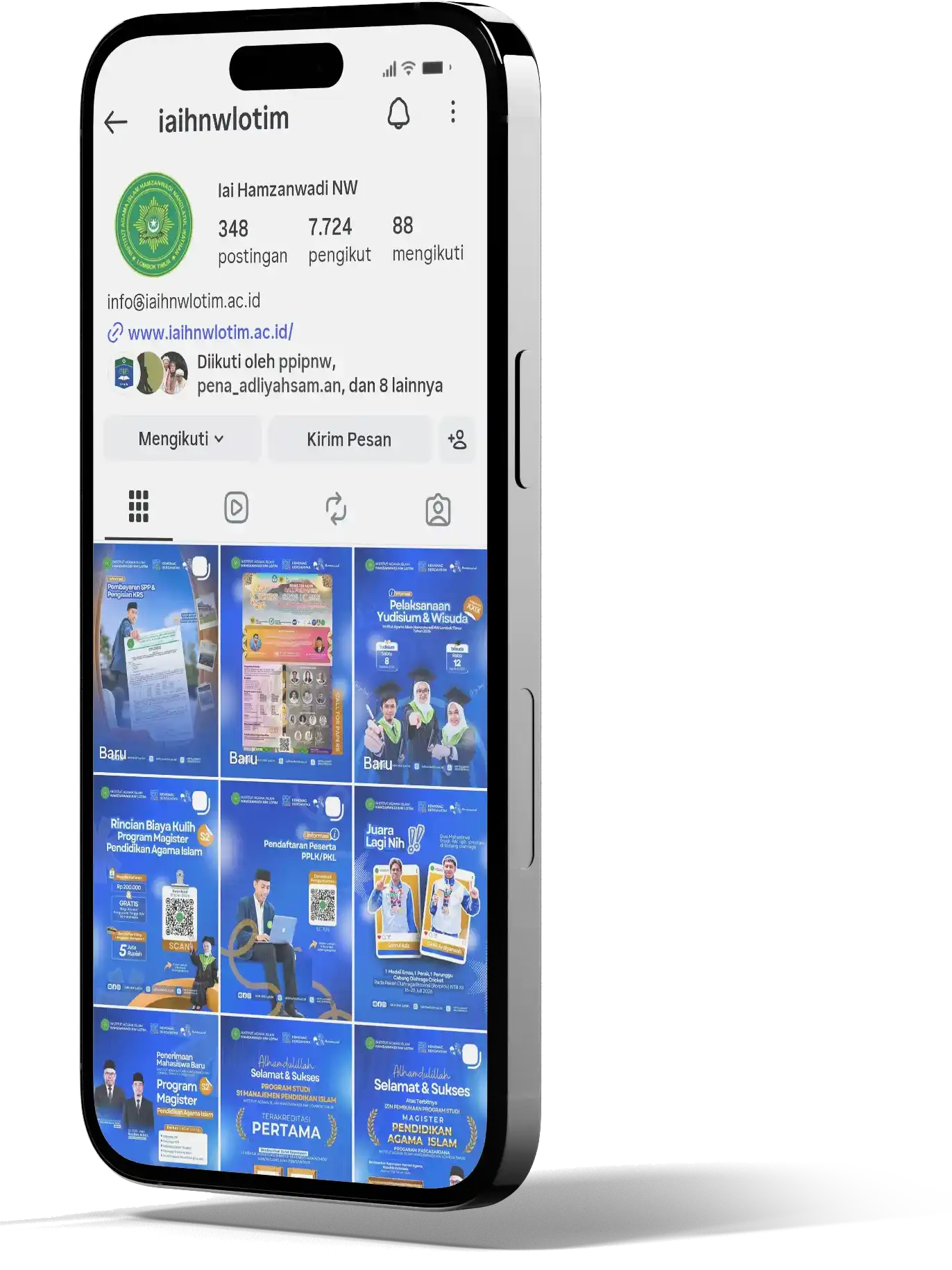 Preview Instagram IAIH NW Lotim
